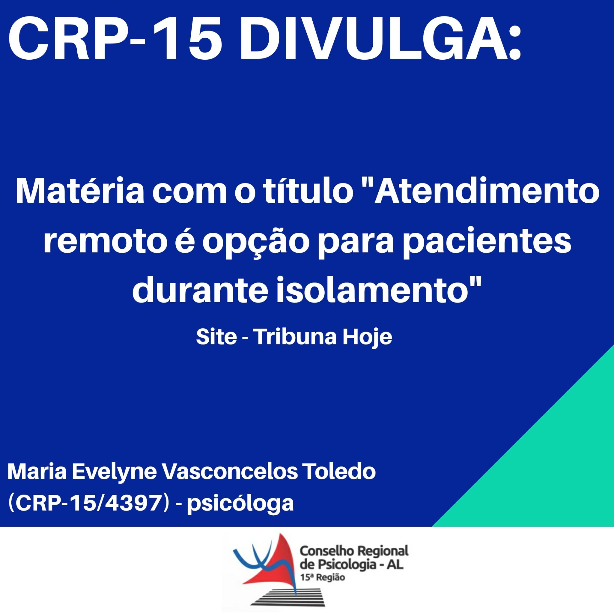 Conselho Regional de Psicologia 15ª Região » CRP15 DIVULGA publicação com matéria de Conselho Regional de Psicologia 15ª Região » CRP15 DIVULGA publicação com matéria de