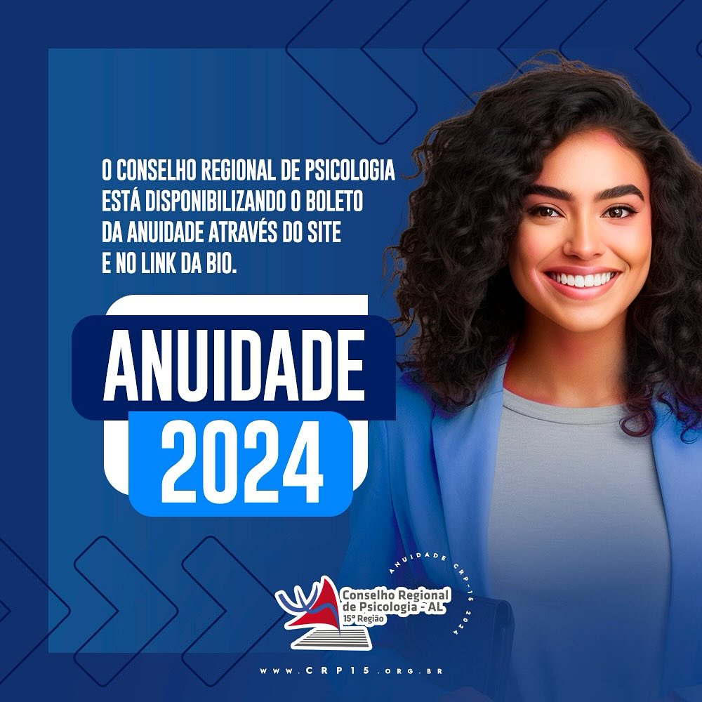 Conselho Regional de Psicologia 15ª Região » Anuidade 2024