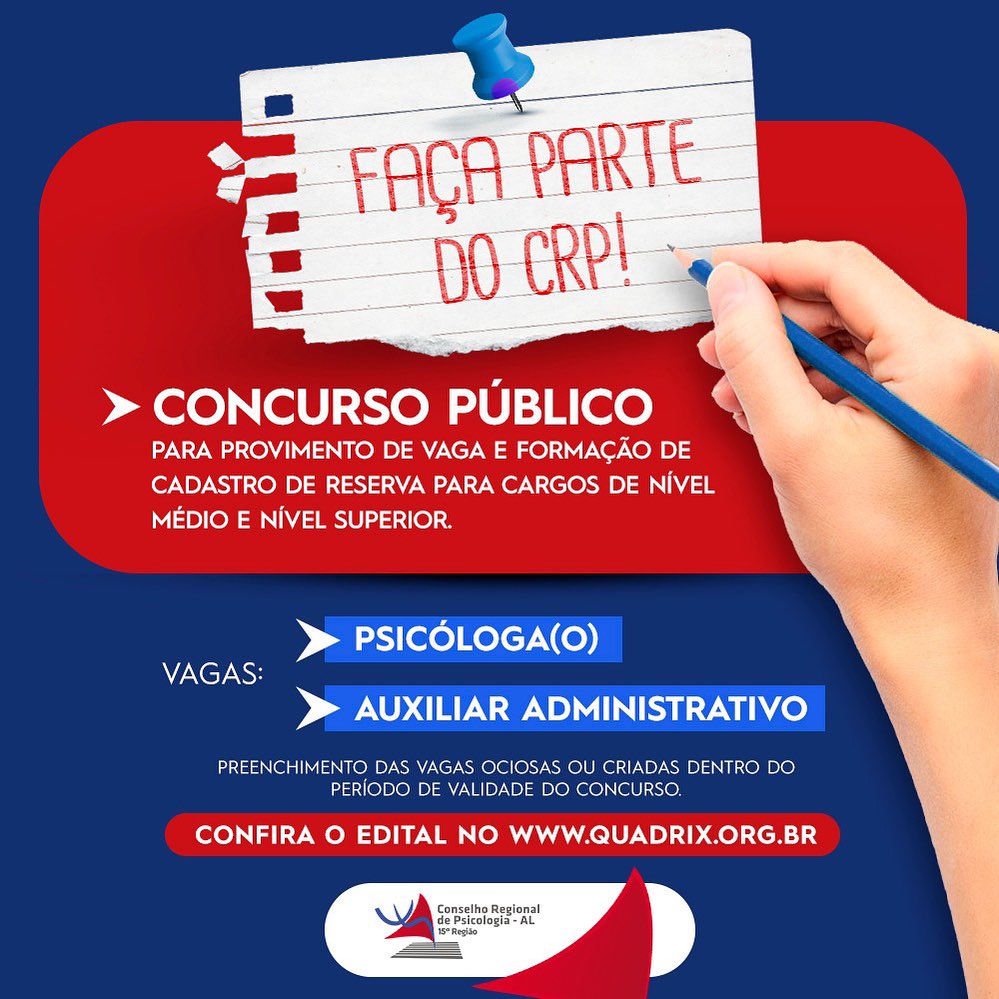 Conselho Regional de Psicologia - 15ª Região » Concurso Público – Vagas ...