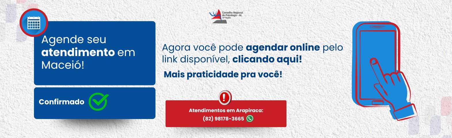 Agende seu atendimento