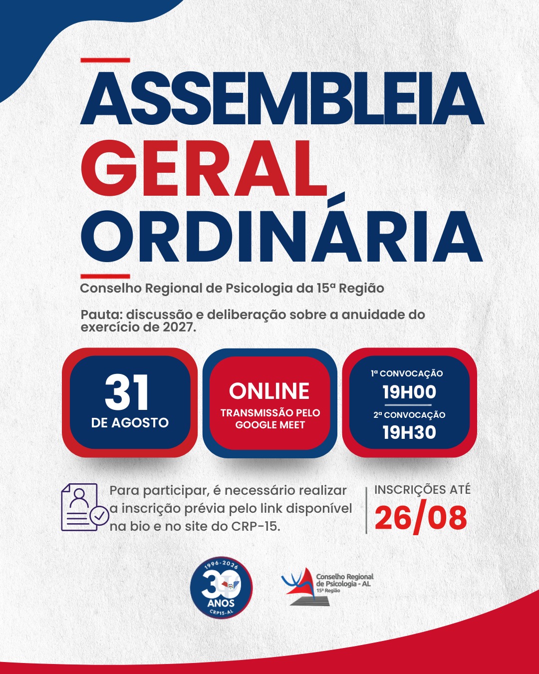 Assembleia Geral Extraordinaria